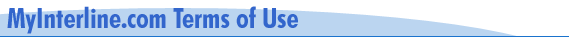 MyInterline.com Terms of Use